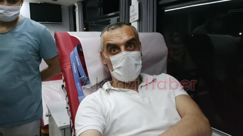 Akyazı TOKİ de kan bağışı kampanyası düzenlendi