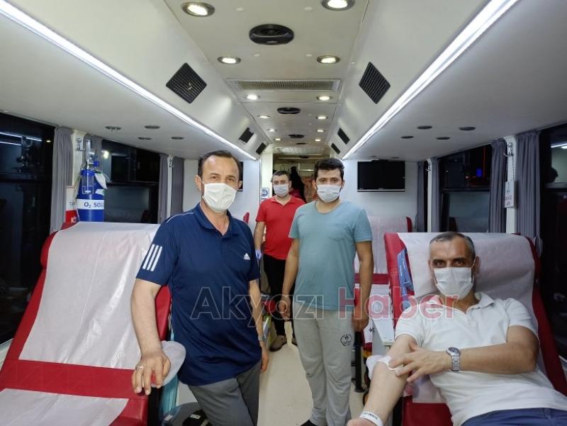 Akyazı TOKİ de kan bağışı kampanyası düzenlendi