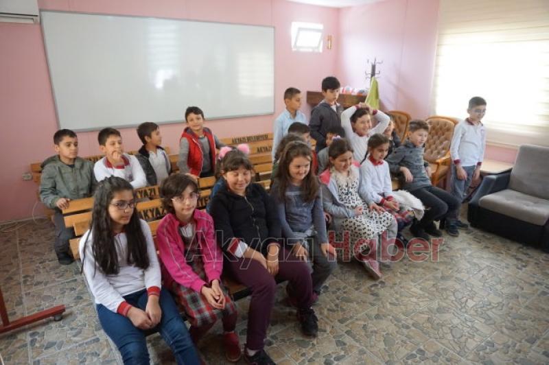 Akyazı Trafik Parkta Çocuklara trafik eğitimi verildi