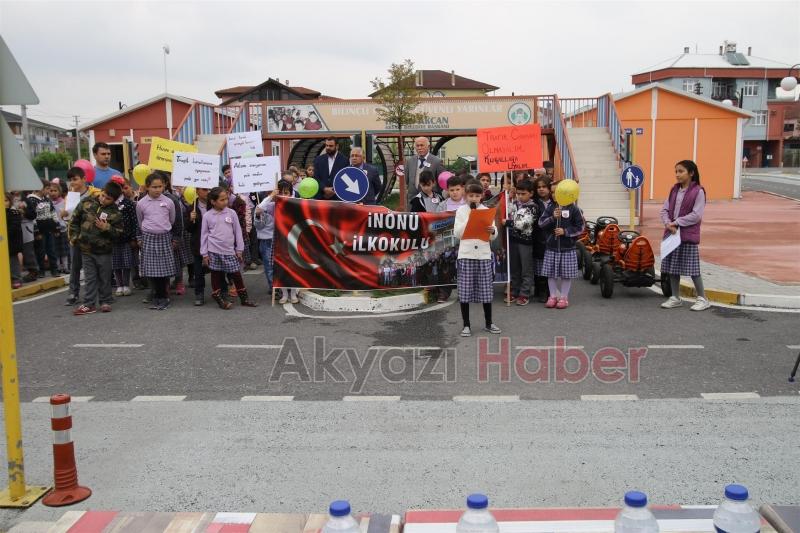 AKYAZI TRAFİK ve İLKYARDIM HAFTASI KUTLANDI