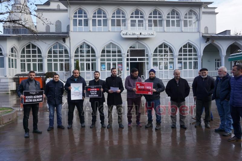 AKYAZI TÜGVA’DAN KUDÜS İÇİN BASIN AÇIKLAMASI