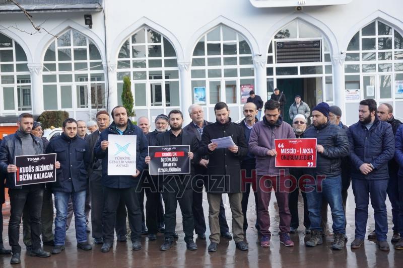 AKYAZI TÜGVA’DAN KUDÜS İÇİN BASIN AÇIKLAMASI