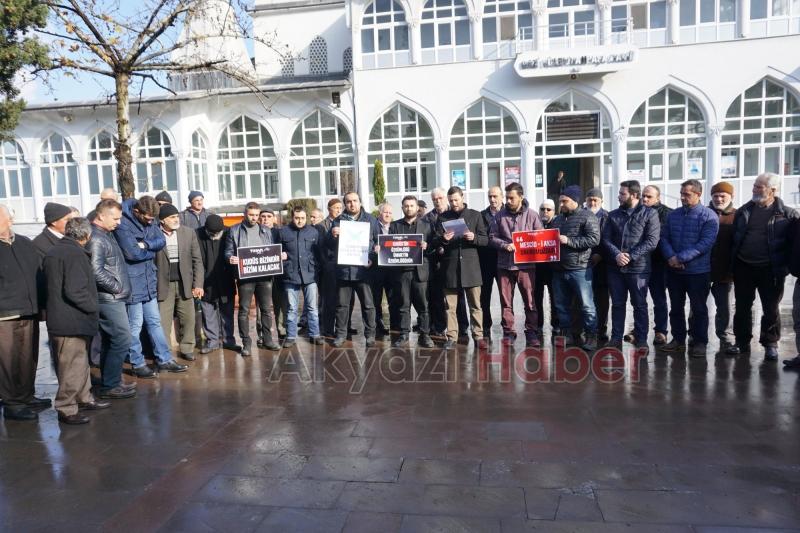 AKYAZI TÜGVA’DAN KUDÜS İÇİN BASIN AÇIKLAMASI