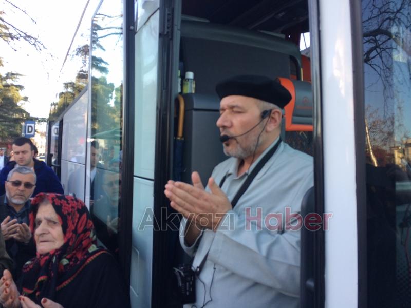 Akyazı Umre Kafilesi Dualarla Kutsal Topraklara uğurlandı  