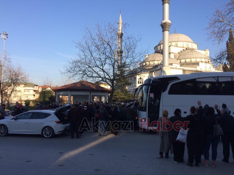 Akyazı Umre Kafilesi Dualarla Kutsal Topraklara uğurlandı  