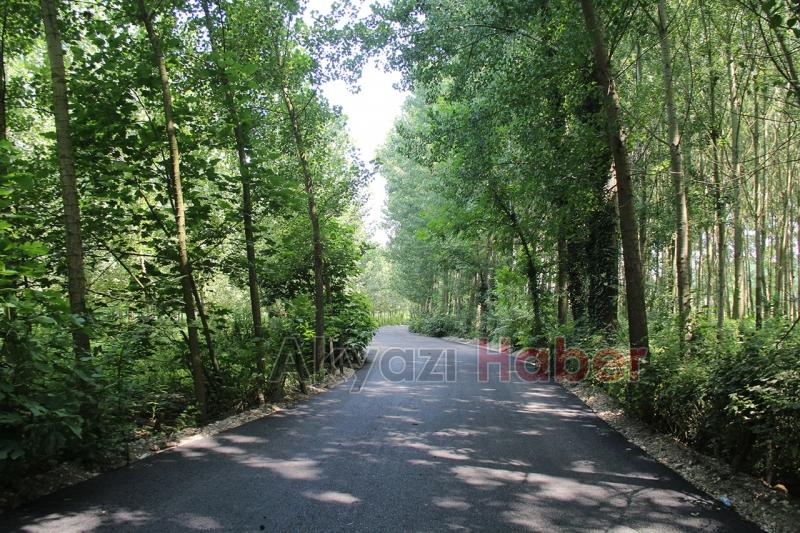 Akyazı ve Karapürçekte asfalt yenileme çalışmaları başladı