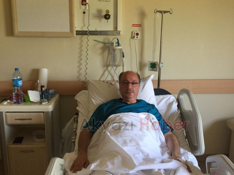 Akyazı Vergi Dairesinde Gelir Uzmanı Şemsi inal Ameliyat Oldu