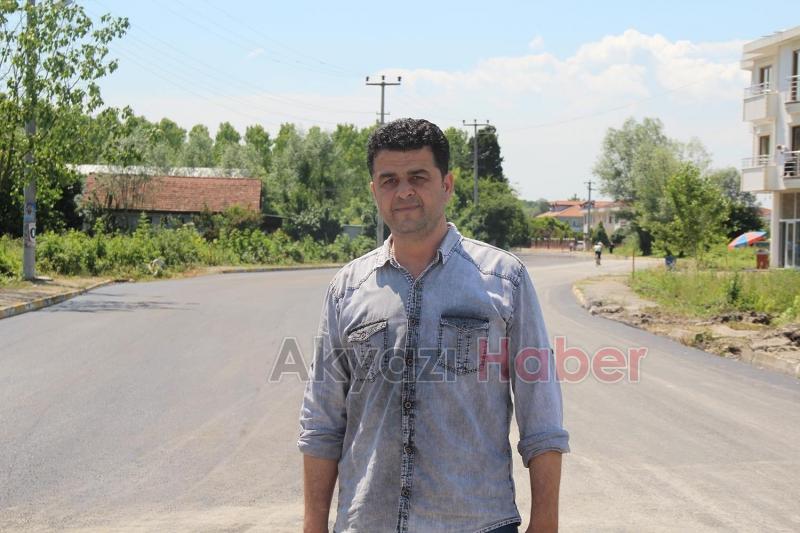 Akyazı Yahyalı da sıcak asfalt mutluluğu