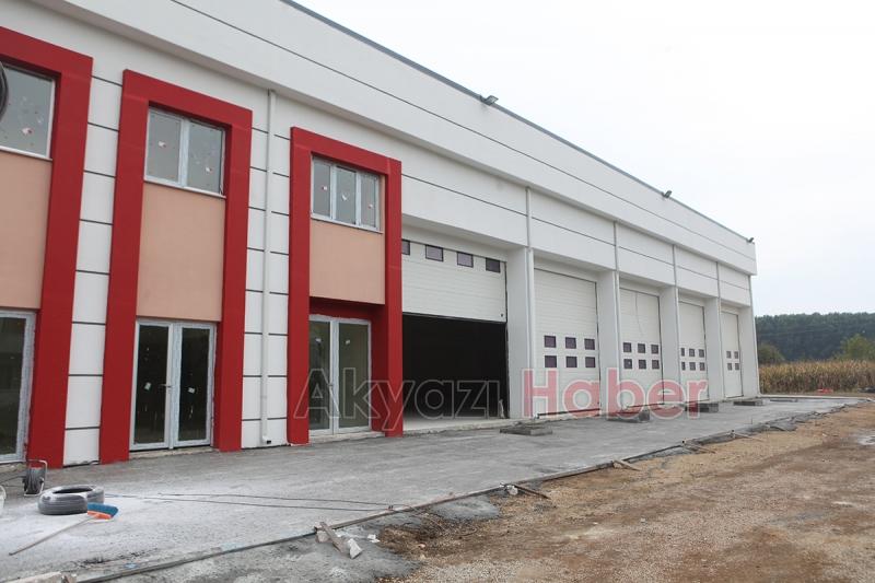 Akyazı yeni itfaiye binasına kavuşuyor