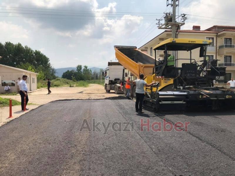 Akyazı Yunus Emre Mahallesi Asfaltlama 