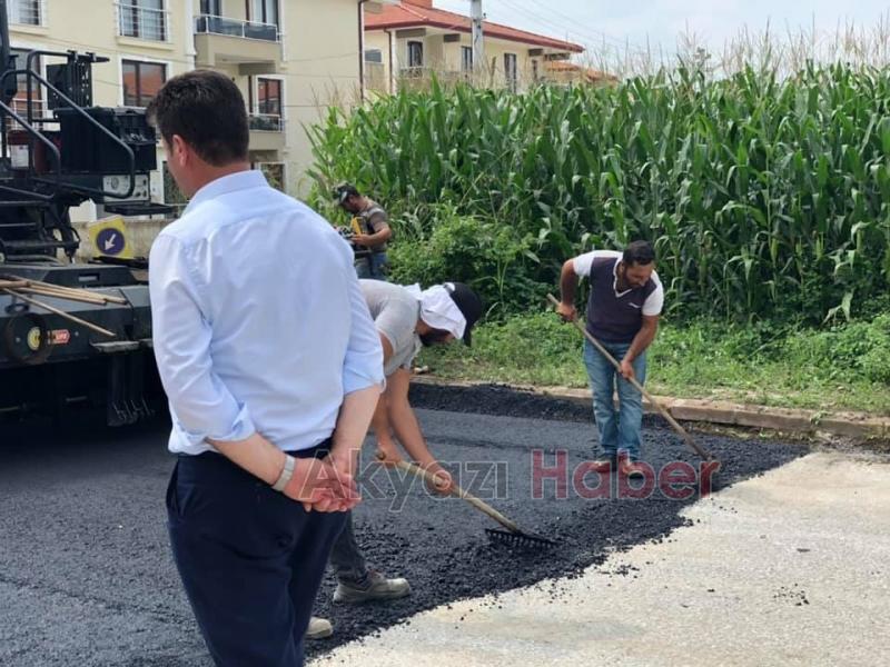 Akyazı Yunus Emre Mahallesi Asfaltlama 