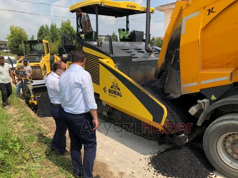 Akyazı Yunus Emre Mahallesi Asfaltlama 