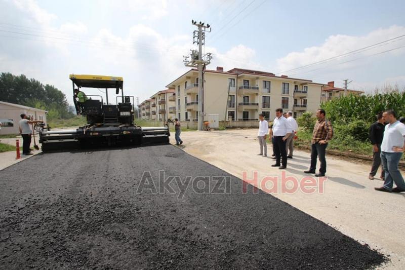 Akyazı Yunus Emre Mahallesi Asfaltlama 
