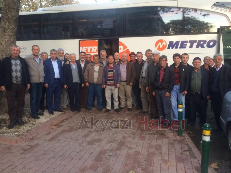 Akyazı Ziraat Odası Çiftçileri Bursa Tarım Fuarına Götürdü