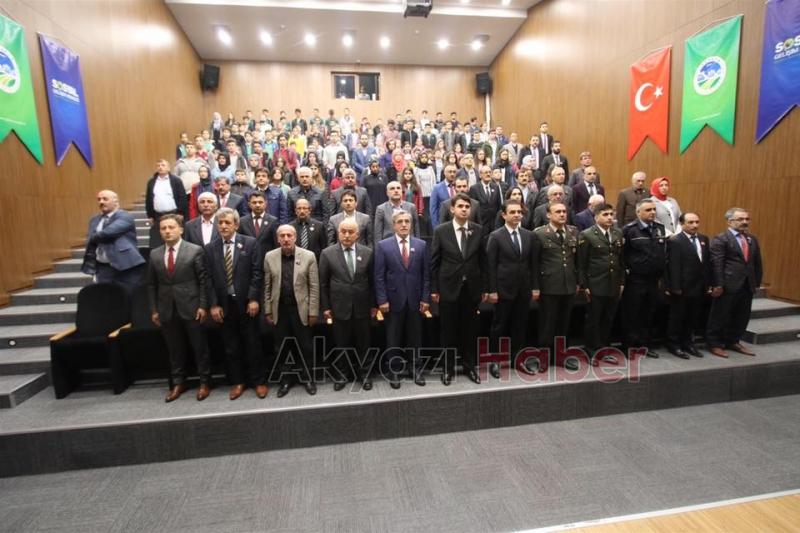 Akyazıda 10 Kasım Atatürkü Anma Töreni