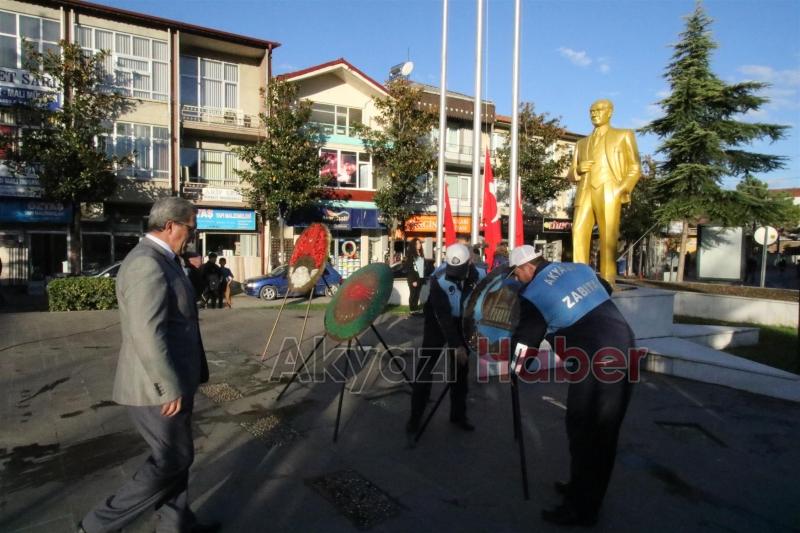 AKYAZIDA 10 KASIM MERASİMİ YAPILDI