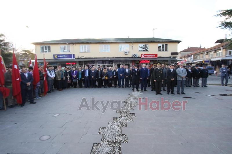 AKYAZIDA 10 KASIM MERASİMİ YAPILDI