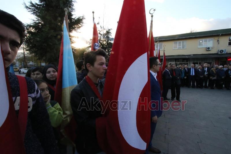 AKYAZIDA 10 KASIM MERASİMİ YAPILDI