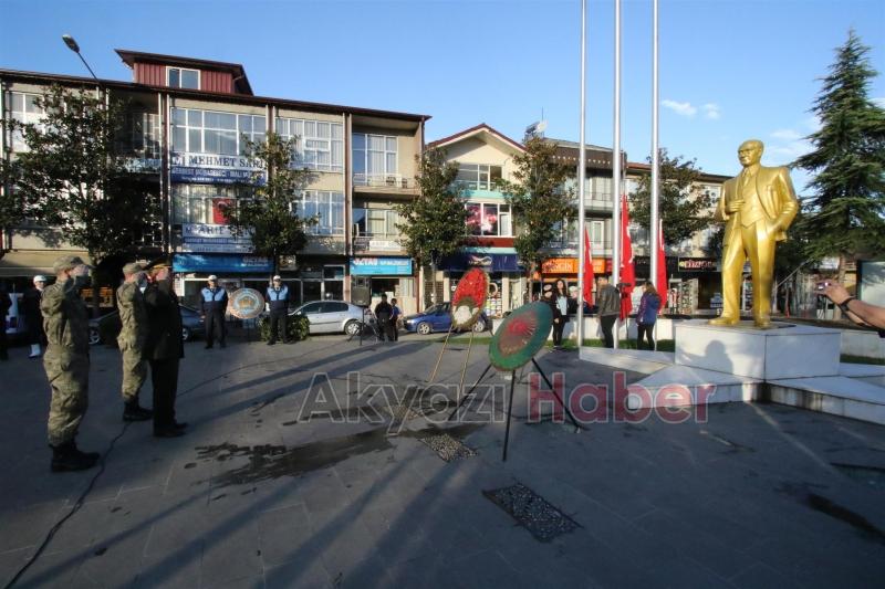 AKYAZIDA 10 KASIM MERASİMİ YAPILDI