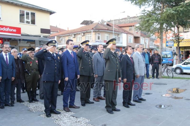 AKYAZIDA 10 KASIM MERASİMİ YAPILDI