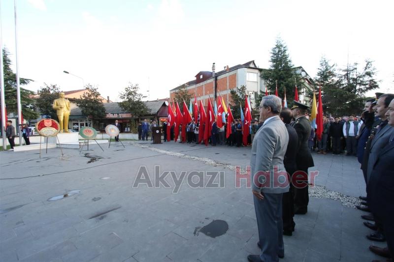 AKYAZIDA 10 KASIM MERASİMİ YAPILDI