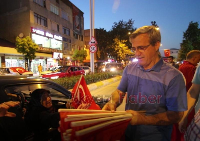 AKYAZIDA 15 TEMMUZ DEMOKRASİ ve MİLLİ BİRLİK GÜNÜ ANMA ETKİNLİKLERİ BAŞLIYOR