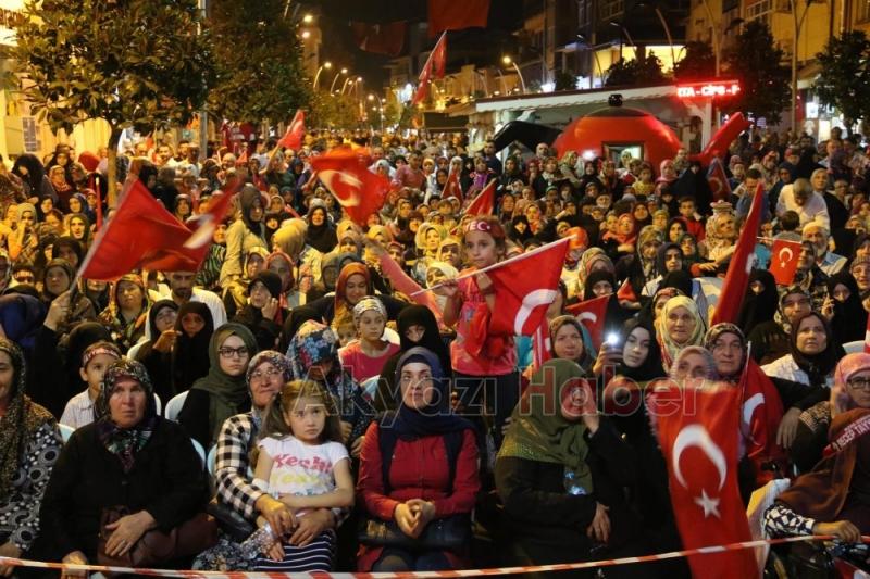 AKYAZIDA 15 TEMMUZ DEMOKRASİ ve MİLLİ BİRLİK GÜNÜ ANMA ETKİNLİKLERİ BAŞLIYOR