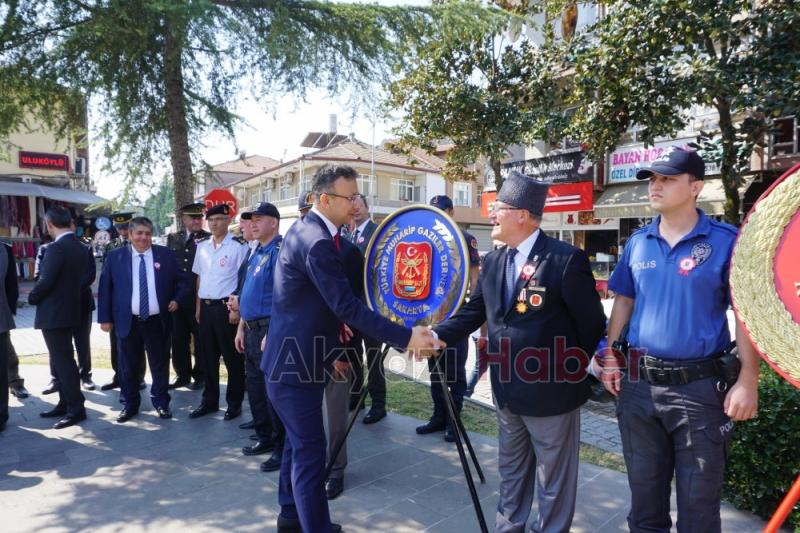 Akyazıda 19 Eylül Gaziler Günü kutlandı