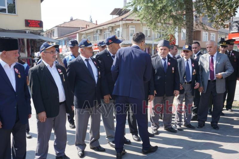 Akyazıda 19 Eylül Gaziler Günü kutlandı