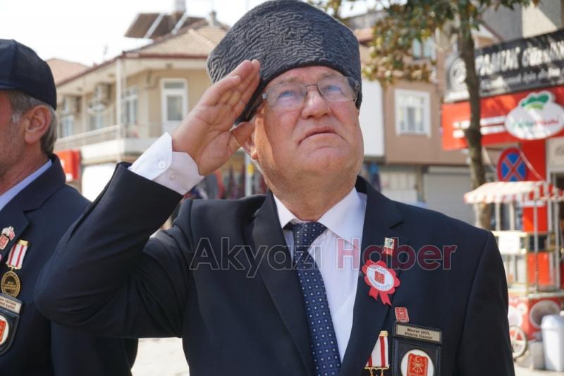 Akyazıda 19 Eylül Gaziler Günü kutlandı