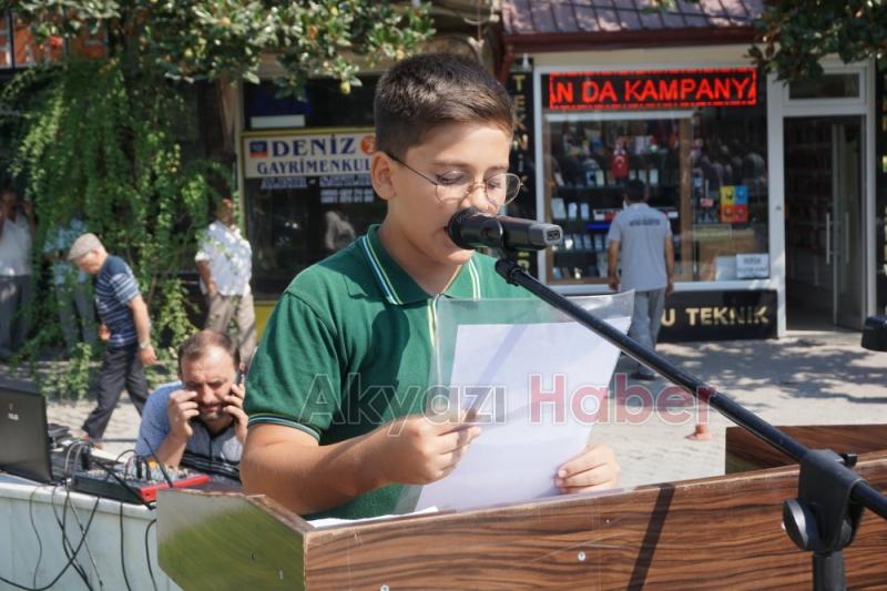 Akyazıda 19 Eylül Gaziler Günü kutlandı