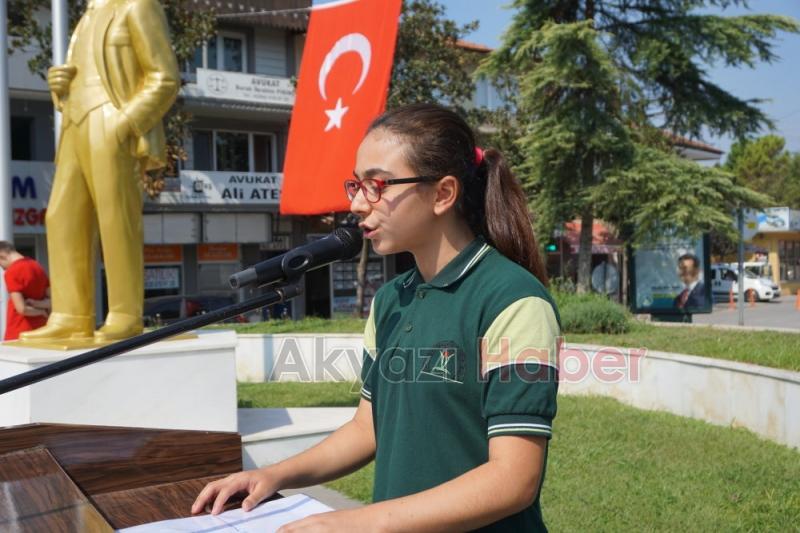 Akyazıda 19 Eylül Gaziler Günü kutlandı