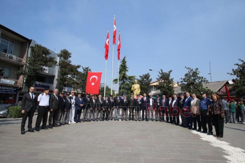 Akyazıda 19 Eylül Gaziler Günü kutlandı