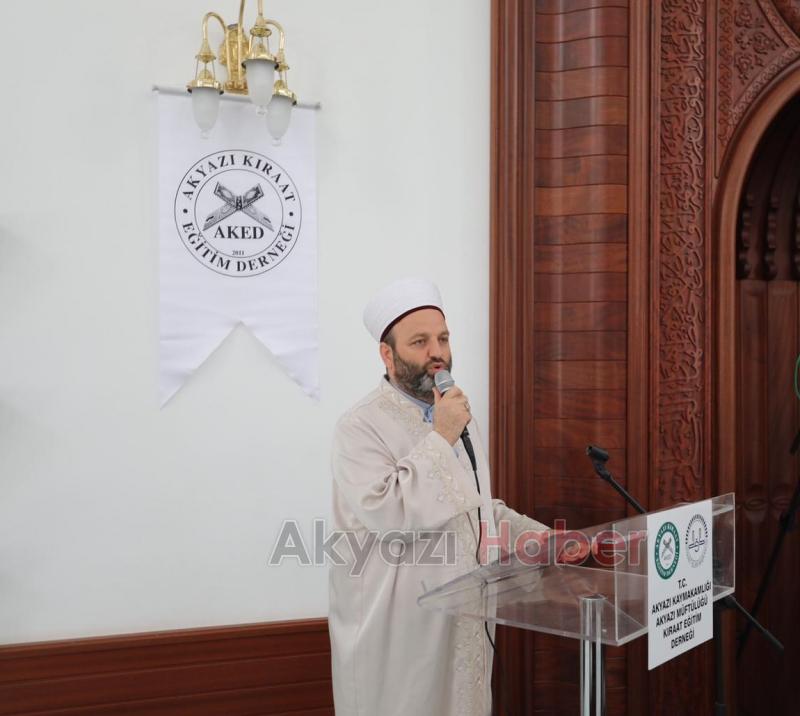 Akyazıda 20 Kurra Hafız İçin İcazet Merasimi Düzenlendi