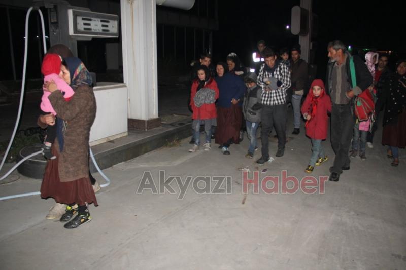 Akyazı’da 67 Mülteci 8 Çocuk Yakalandı