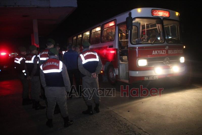 Akyazı’da 67 Mülteci 8 Çocuk Yakalandı