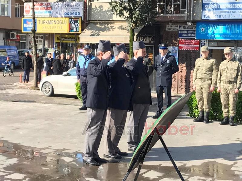 Akyazı’da Çanakkale Zaferini Anma Töreni Düzenlendi
