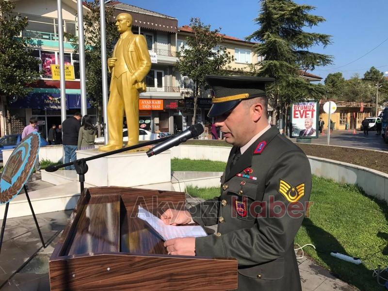 Akyazı’da Çanakkale Zaferini Anma Töreni Düzenlendi