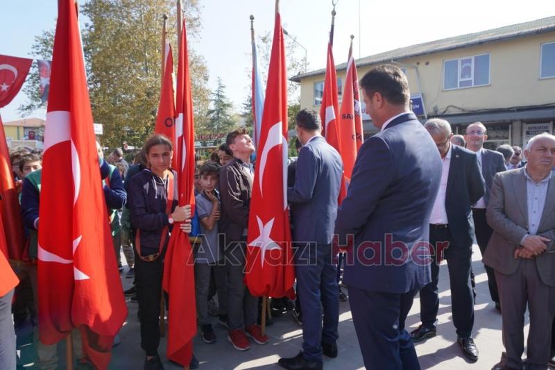 Akyazıda Cumhuriyet Bayramı Kutlamaları Başladı