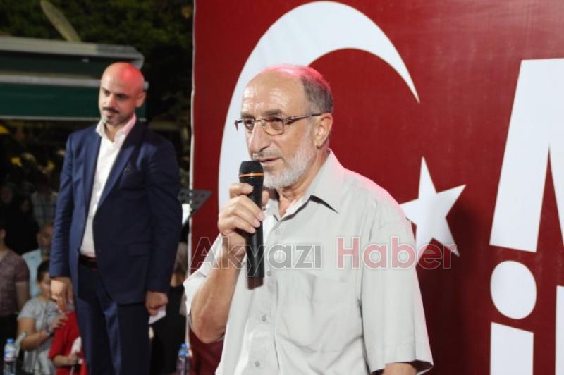 Akyazı’da Demokrasi Nöbeti Finali