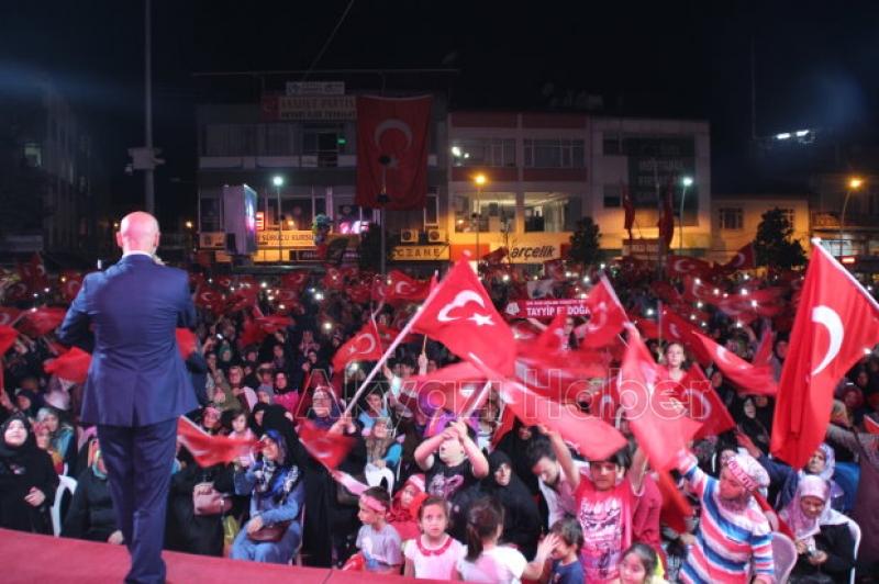 Akyazı’da Demokrasi Nöbeti Finali