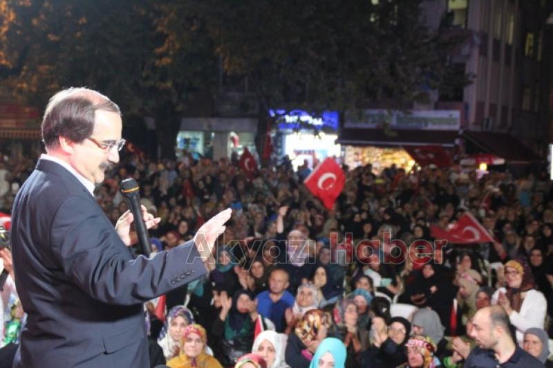 Akyazı’da Demokrasi Nöbeti Finali