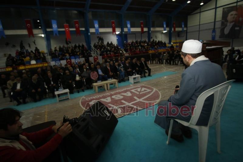 AKYAZIDA DUALARLA KUDÜS GECESİ