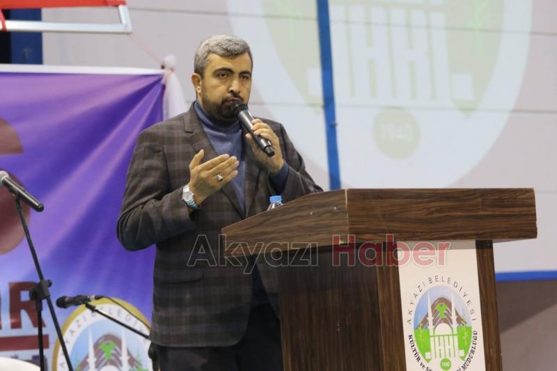 AKYAZIDA DUALARLA KUDÜS GECESİ