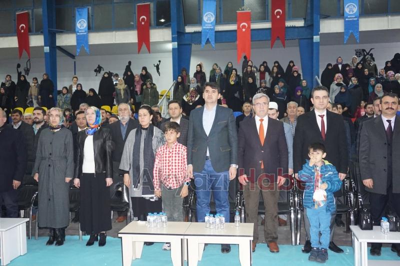 AKYAZIDA DUALARLA KUDÜS GECESİ