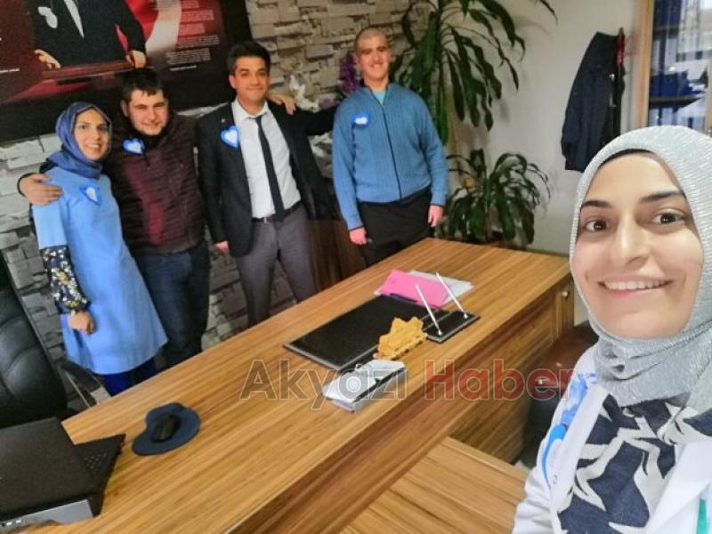 Akyazıda Dünya Otizm Farkındalık Günü kutlandı