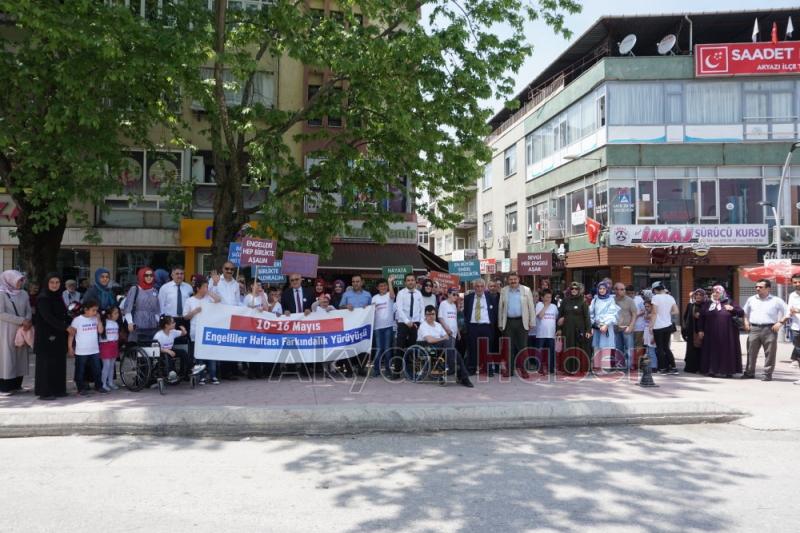 Akyazıda Engelliler Haftası Kutlandı