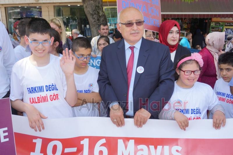 Akyazıda Engelliler Haftası Kutlandı