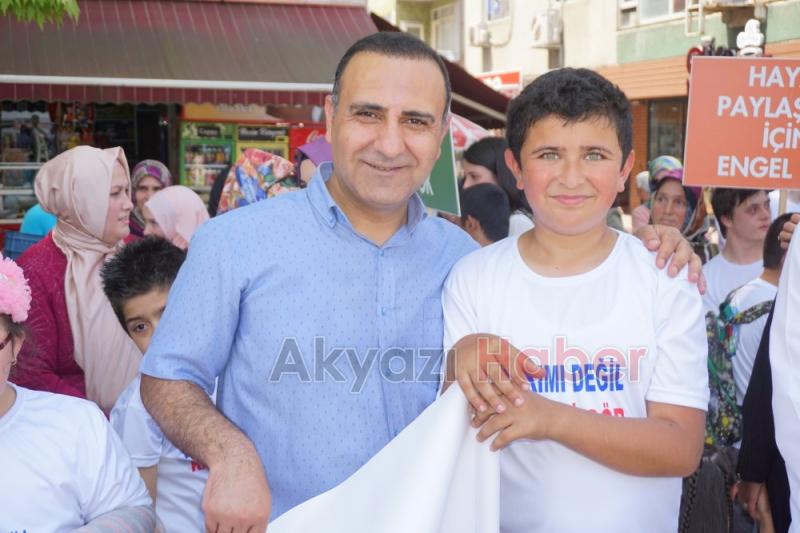 Akyazıda Engelliler Haftası Kutlandı