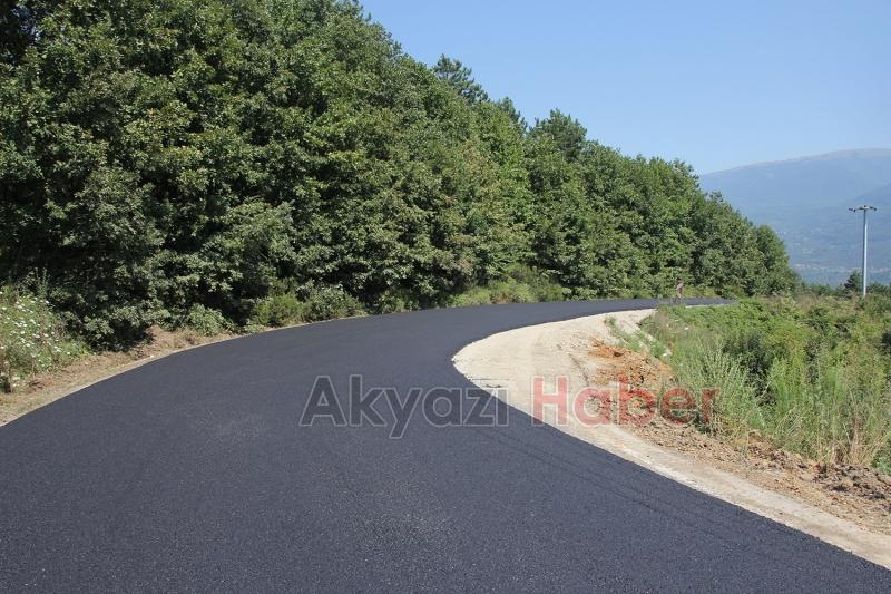 Akyazıda İki Mahalle Yolu Yenileniyor